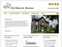 Tablet Screenshot of kirkbeckhouse.co.uk